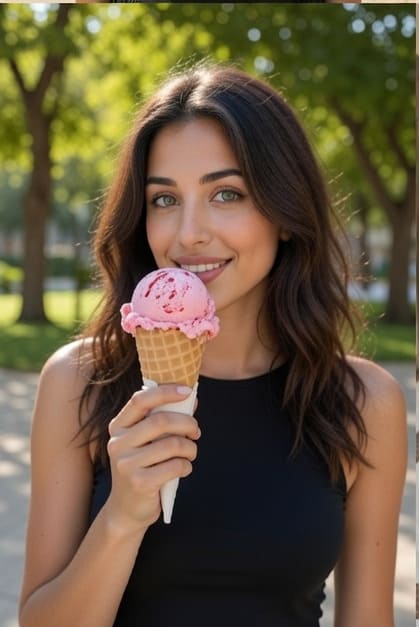 ai girlfriend online chat kiara eating